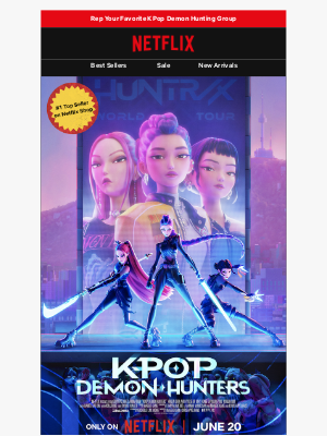 Netflix - #1 Trending Show: KPop Demon Hunters