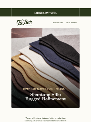 The Tie Bar - Sharp Texture. Italian Craft. All Silk.