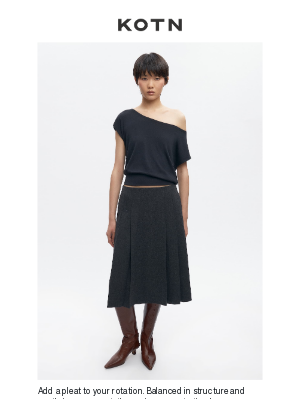 Kotn - Add a Pleat