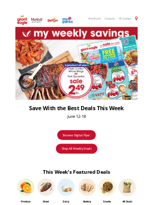 Giant Eagle - See What’s on SALE This Week