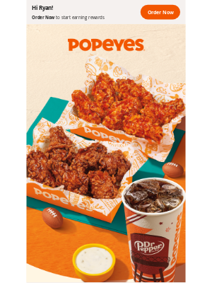 Popeyes Louisiana Kitchen - 🐔🏈 Popeyes x Dr Pepper Fansville: The Deal for Every Football Fan