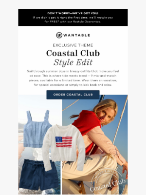 Wantable - out of vacation outfit ideas? 🐟