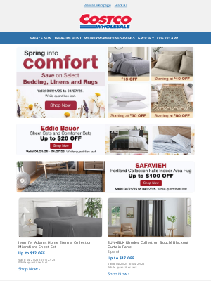 Costco Canada - Spring into Comfort on Costco.ca!