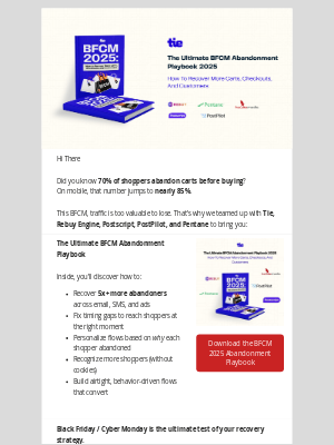 Hawke Media - Download The Ultimate BFCM Abandonment Playbook