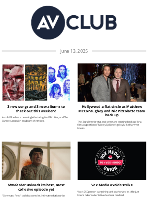 The A.V. Club - New music Fridays: The Cure, Iron & Wine