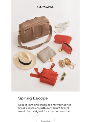 Cuyana - OOO: Ready for Spring Break