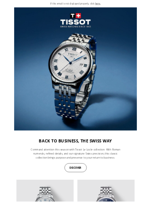 Tissot Watches - Made for success