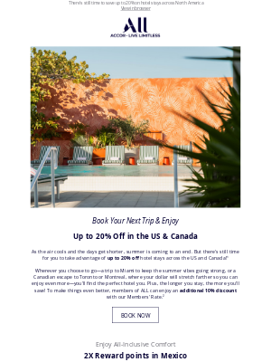 Fairmont Hotels - Don't let the summer vibes end, Herbert!