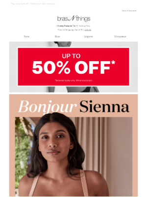 Bras N Things (Australia) - 🚨 New drop, très chic: Meet Sienna
