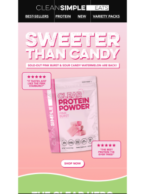Clean Simple Eats - We're back, baby 💗💚