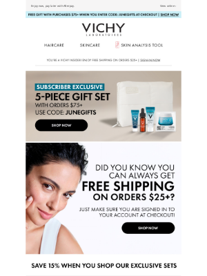 Vichy - Missed the sale? Here's how you can save.