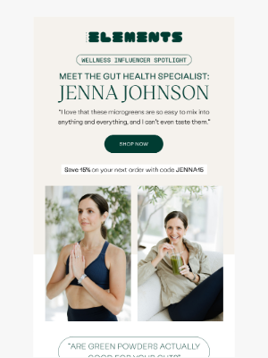 Daily Elements - 🌱 Gut Health with Jenna Johnson