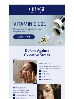 Obagi Medical Products, Inc. - Are You Using a Vitamin C Serum?