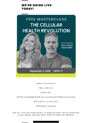 Soursop Nutrition - Join Us Live Today at 12PM CST! 🎉