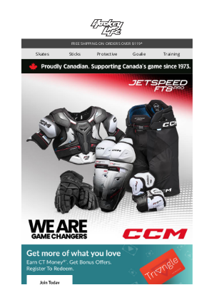 Pro Hockey Life - Just In🛡️CCM Jetspeed FT8 Pro Gear