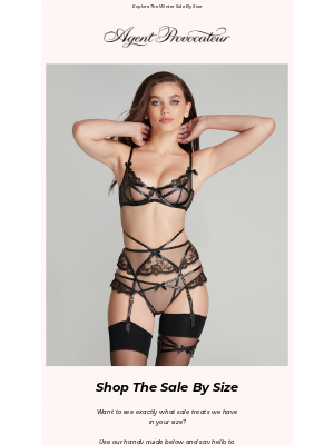 Agent Provocateur - In Your Size, In The Sale, In Your Basket