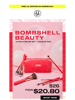 BH Cosmetics - Treat yourself on ❤️ day