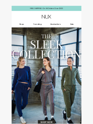 NUX - Comfort Meets Chic - The Sleek Collection is Here!