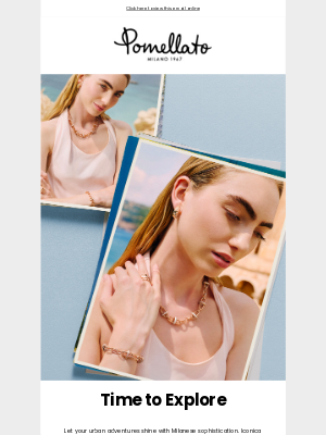 Pomellato - City treasures, golden allure