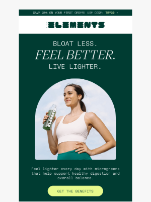 Daily Elements - How to bloat less and feel better 🌿