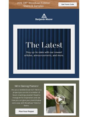 Benjamin Moore - The June Issue of “The Latest” is Here
