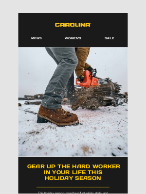 Carolina Work Boots - Step Into Safety This Holiday Season