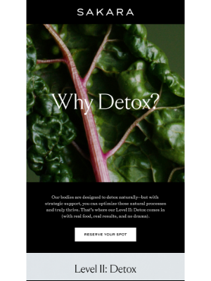 Sakara Life - The Detox That Keeps Selling Out