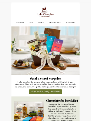 Lake Champlain Chocolates - Wow Mom this Mother's Day!