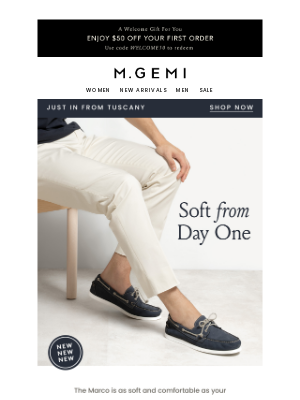 M. Gemi - A NEW Men’s Shoe Just Dropped