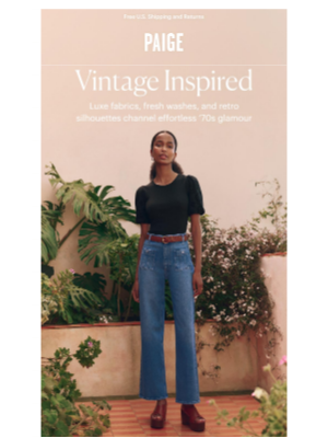 PAIGE - Vintage Denim Is Having a Moment