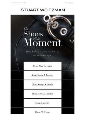 Stuart Weitzman - The Shoes of the Moment