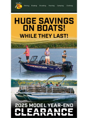Bass Pro Shops - Act Now-Limited Inventory