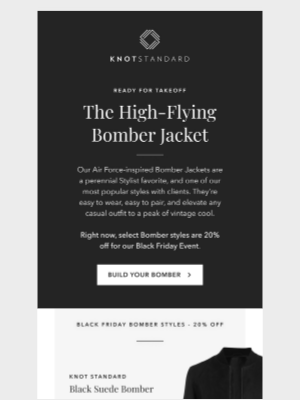 Knot Standard - Ready for Takeoff | The Bomber Jacket ✈️