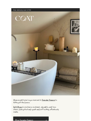 COAT Paints - Paint For Steamy Situations.