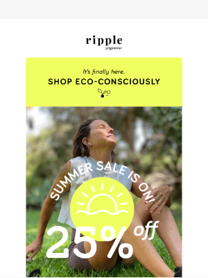 Ripple - End of SUMMER FIESTA | 25% OFF 🦩