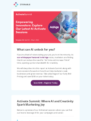 Iterable - Future of Marketing with AI: Insights from 1,200 Marketers