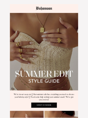 Bohomoon - Summer Edit Style Guide 🤩