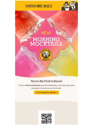 Einstein Bros. Bagels - Sneak Peek: Thirsty for something new? 🍹