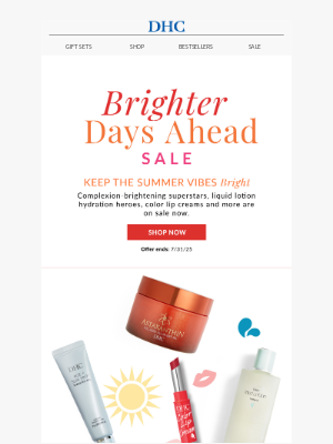 DHC - Hurry! ☀️The Brighter Days Ahead Sale End Today!​