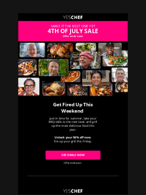 YesChef - Make This 4th Of July The Best One Yet