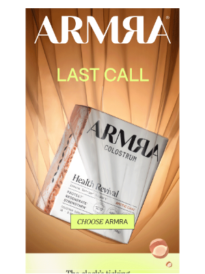 ARMRA - LAST CALL