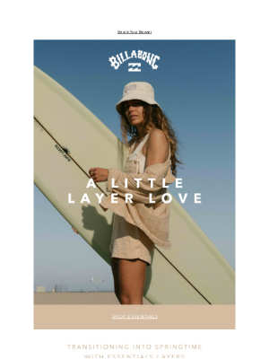 Billabong - Loving on layers?