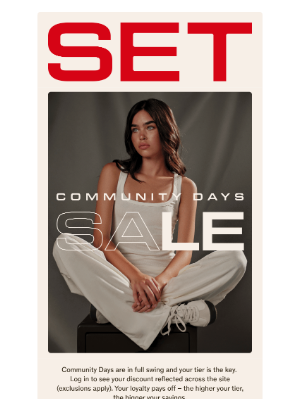 SET ACTIVE - STILL THINKING ABOUT IT?