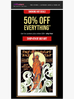 posters.com - 🎇Get a firecracker of a deal!