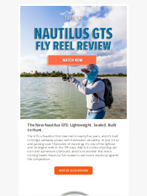 tridentflyfishing.com - Why Serious Anglers Trust the Nautilus GTS