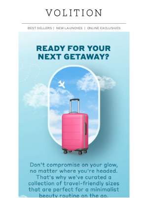 Volition Beauty - ✈️ Pack Light, Glow Bright: June Beauty Essentials for Your Getaway.