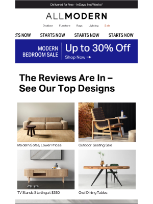 AllModern - modern sofa sale →