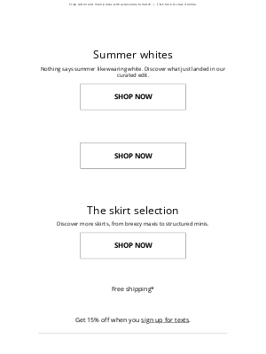 & Other Stories - NEW IN: Summer whites