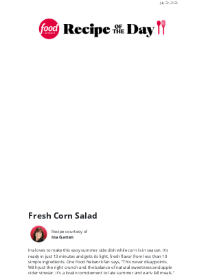 Food.com - Ina's Easy Fresh Corn Salad