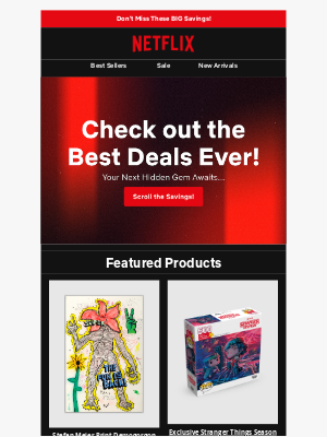 Netflix - Selling Fast 💨 Don't Miss Out on Huge Deals!